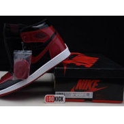 OG 1 Air High Patent Jordan Bred 555088-063 0809